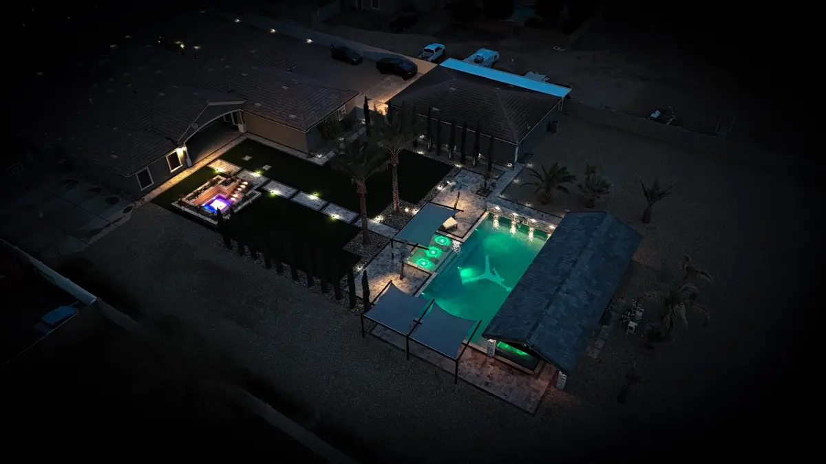 AE project in New River — New River Resort Backyard